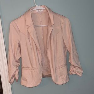 Extra small blazer jacket light pink